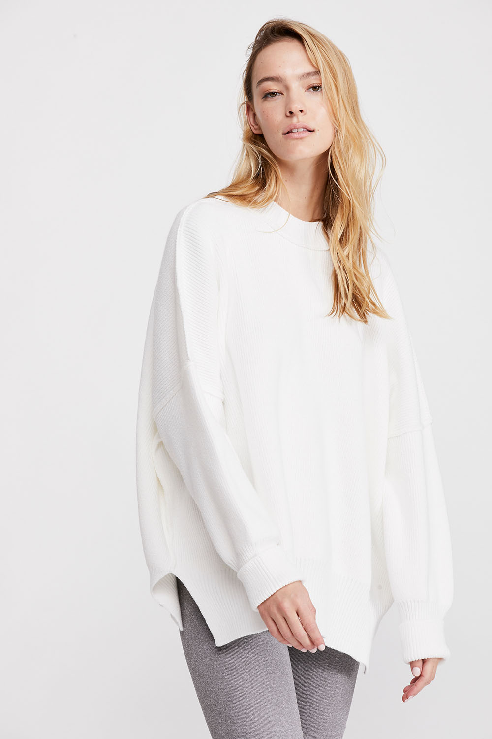 Free People - Easy Street Tunic - Painted White - Front