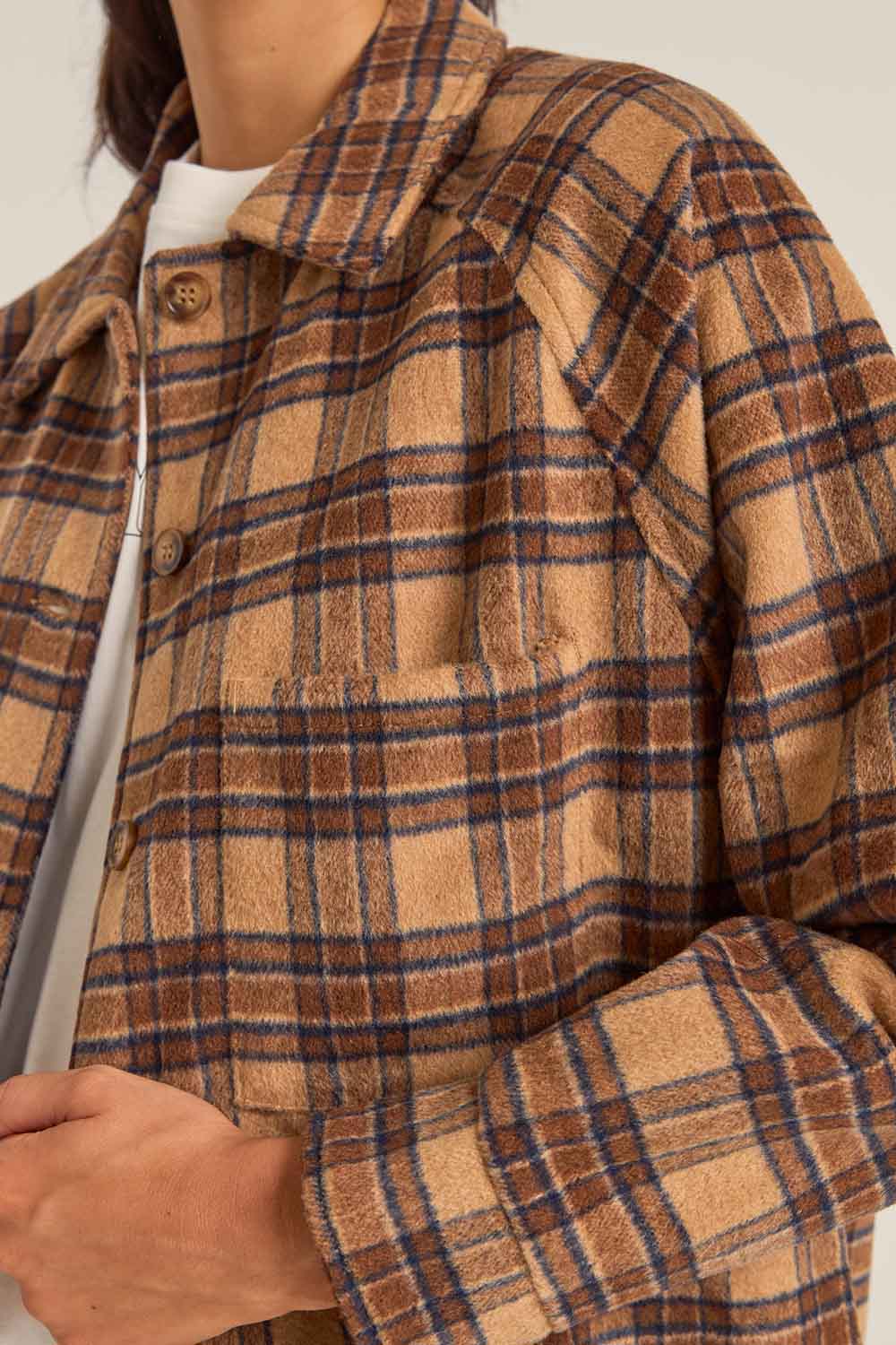 Rhythm - Robbie Jacket - Natural - Detail