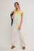Free People - Good Luck Overall - Milk - Styled