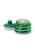 Paddywax Balsam & Fir Beam 3oz Candle in Green Mercury — Open view