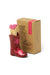 Paddywax Cowboy Boot Match Holder in Red/Pink Flame — Front view