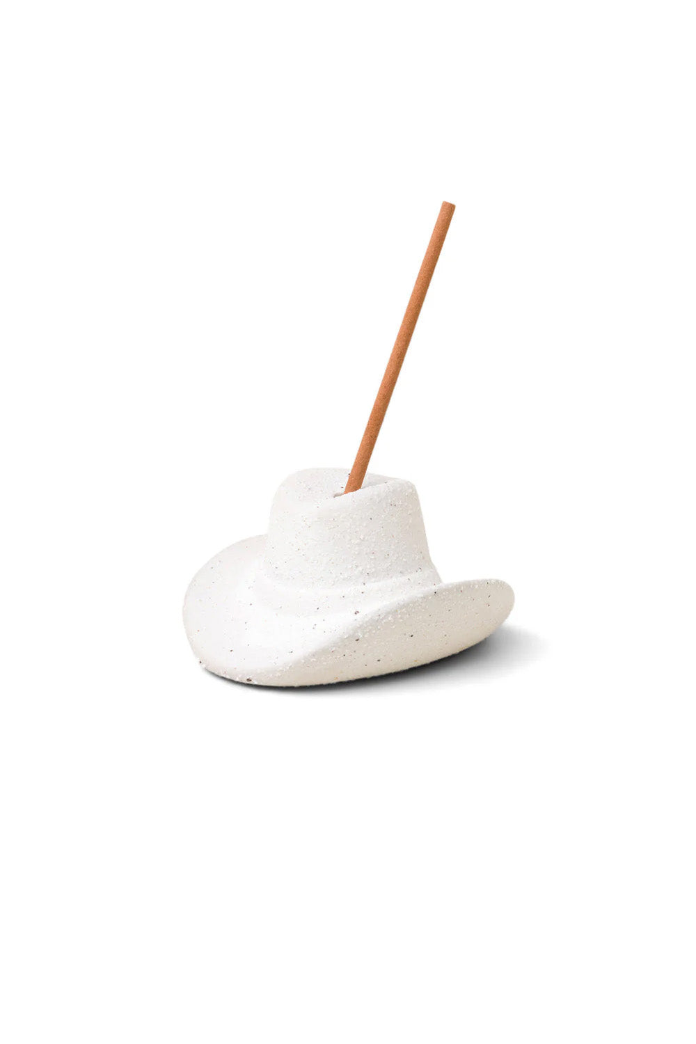 paddywax cowboy hat incense holder white