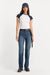 Good American - Soft Tech True Straight Jeans - Lyric - Front