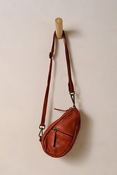 Free People - Coffee Date Mini Crossbody - Terracotta - Front