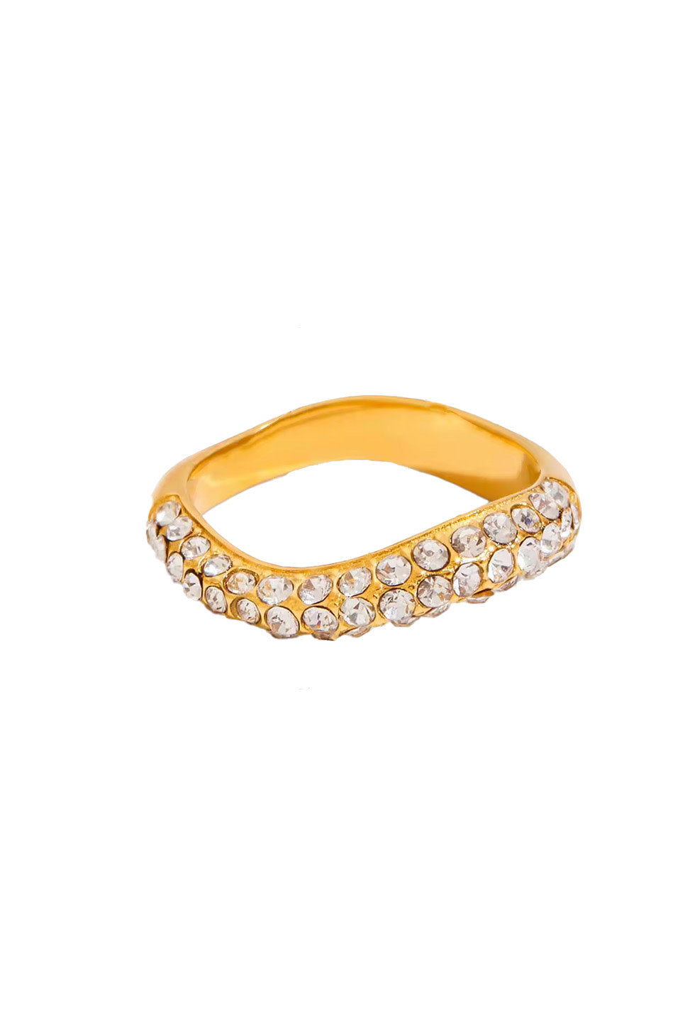 Pearl of the West Callie Pave Ring — Product view