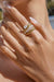 Pearl of the West Callie Wave Ring — Worn view