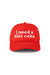 Pearl of the West Diet Coke Hat in Fire — Front view