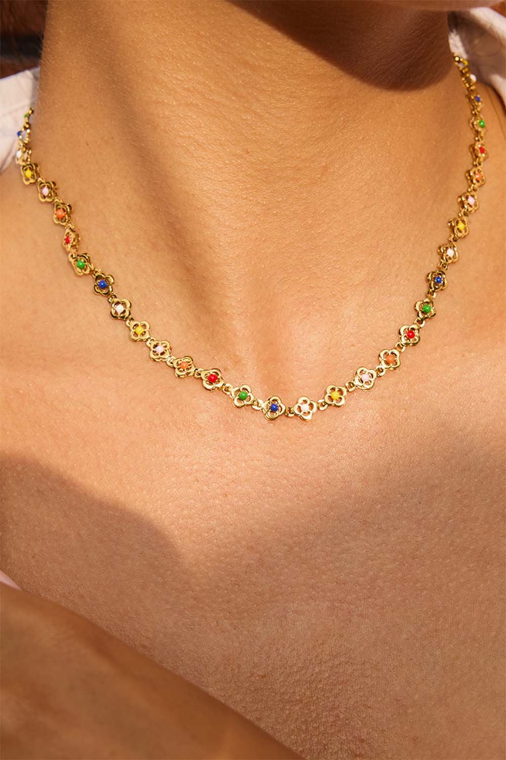 Pearl of the West Drip Oil Flower — Worn view