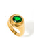 Pearl of the West Elizabeth Ring in Emerald — Product view