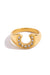 Pearl of the West Horseshoe Ring — Product view