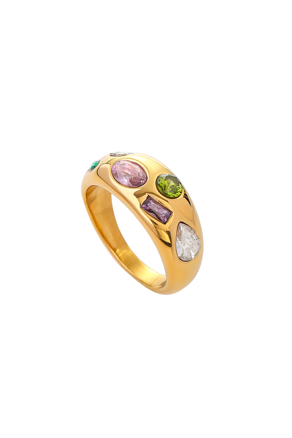 Pearl of the West Mardi Gras Ring — Product view