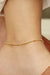 Pearl of the West Mina Anklet — Worn view