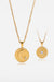 Pearl of the West Sun & Moon Necklace — Product view