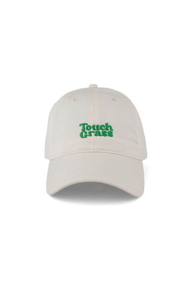 Pearl of the West Touch Grass Hat in Ecru — Front view