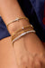 pearl of the west zircon cross bracelet model
