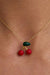 Pearl of the West - CHERRY NECKLACE 18K GP SS - Model