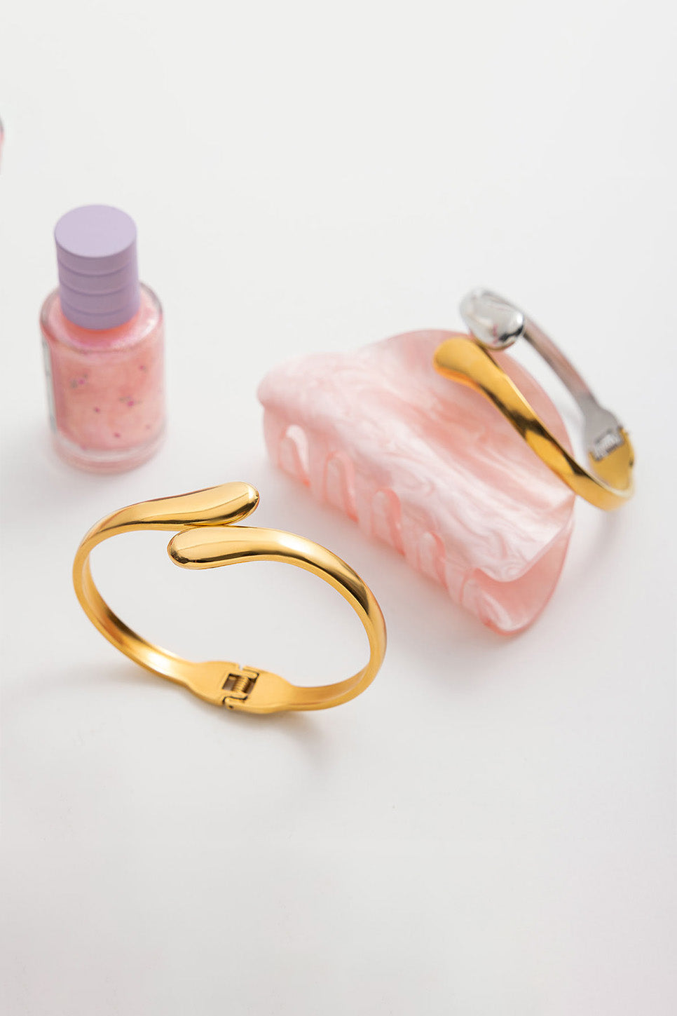 pearl of the west crossover cuff gold lifestyle