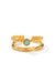 Pearl of the West - DBL AMAZONITE RING 