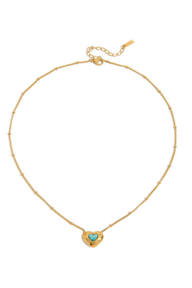 Pearl of the West - GIGI NECKLACE 18K GP SS - Blue