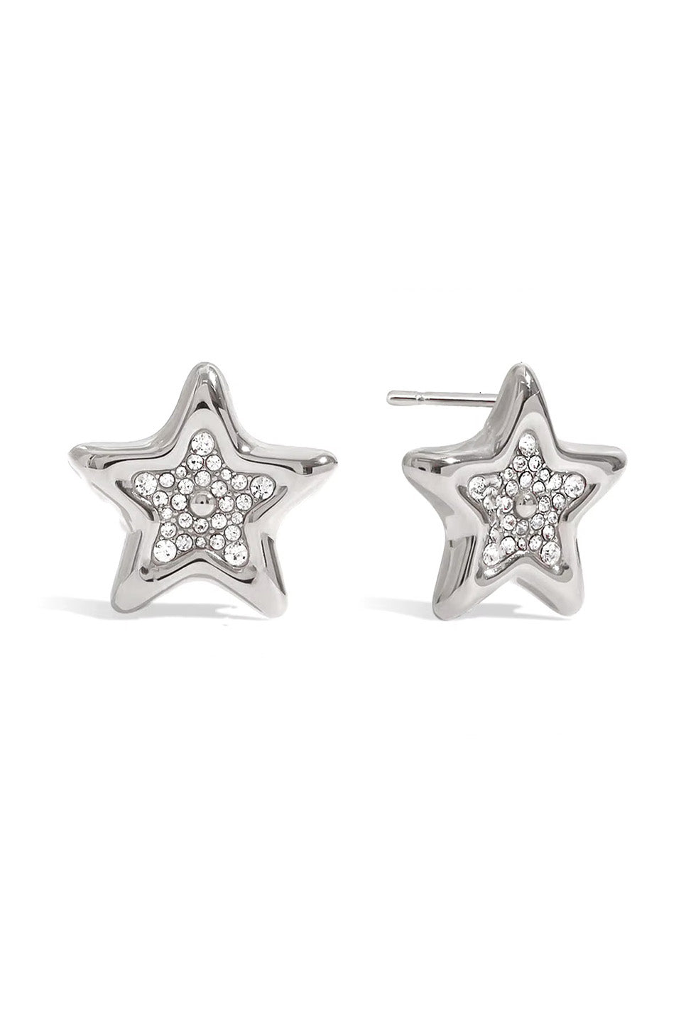 Pearl of the West - Glitter Star Studs SS