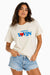 pearl of the west keep on lovin tee ecru