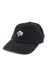 pearl of the west legggy dad hat vintage black profile