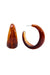 pearl of the west resin c-hoops 8k gp ss brown