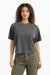 pearl of the west russell ss tee washed black model