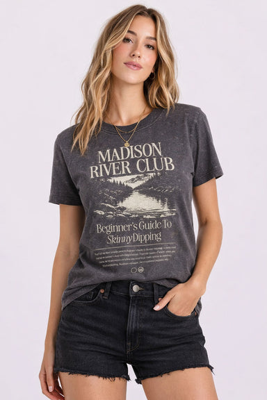 pearl of the west skinny dip bozeman tee black stone