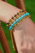 pearl of the west tigers eye bracelet brown model