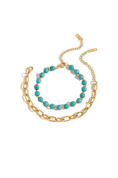 pearl of the west tigers eye bracelet turquoise