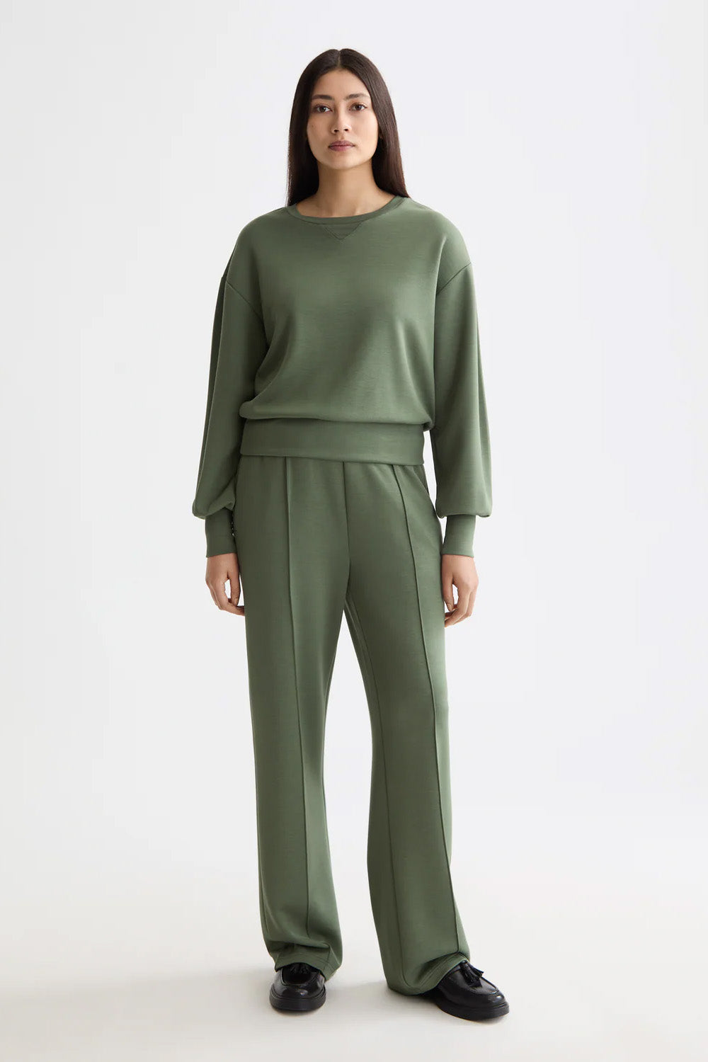 Scotch & Soda - Modal Sweatshirt - Thyme