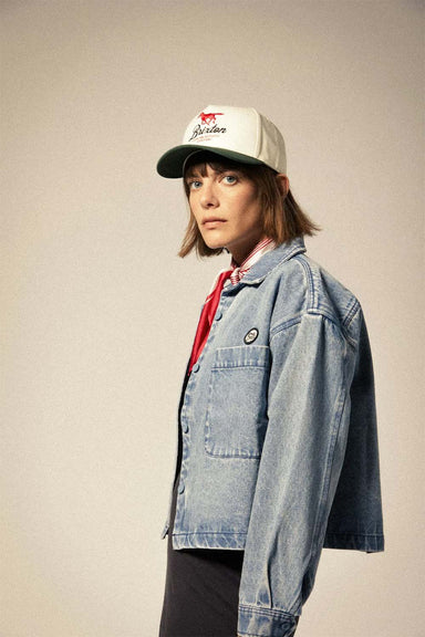 Brixton - Leisure Activity Snapback - Pine Needle/Whitecap - Model