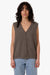 Thrills - Sam Knit Vest - Loam - Front