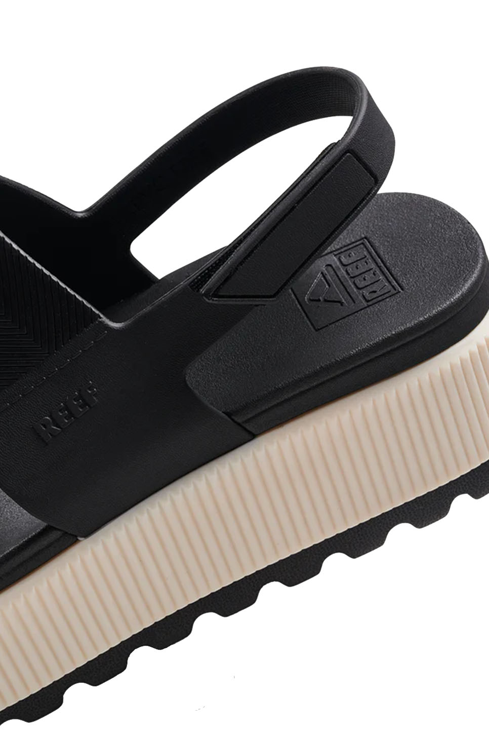 Reef - Water Vista Hi - Black Vintage - Back Detail
