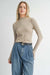 Sage the Label - To Hope For Mock Neck - Taupe - Front