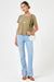 L*Space - All Day Top - Olive Branch - Front