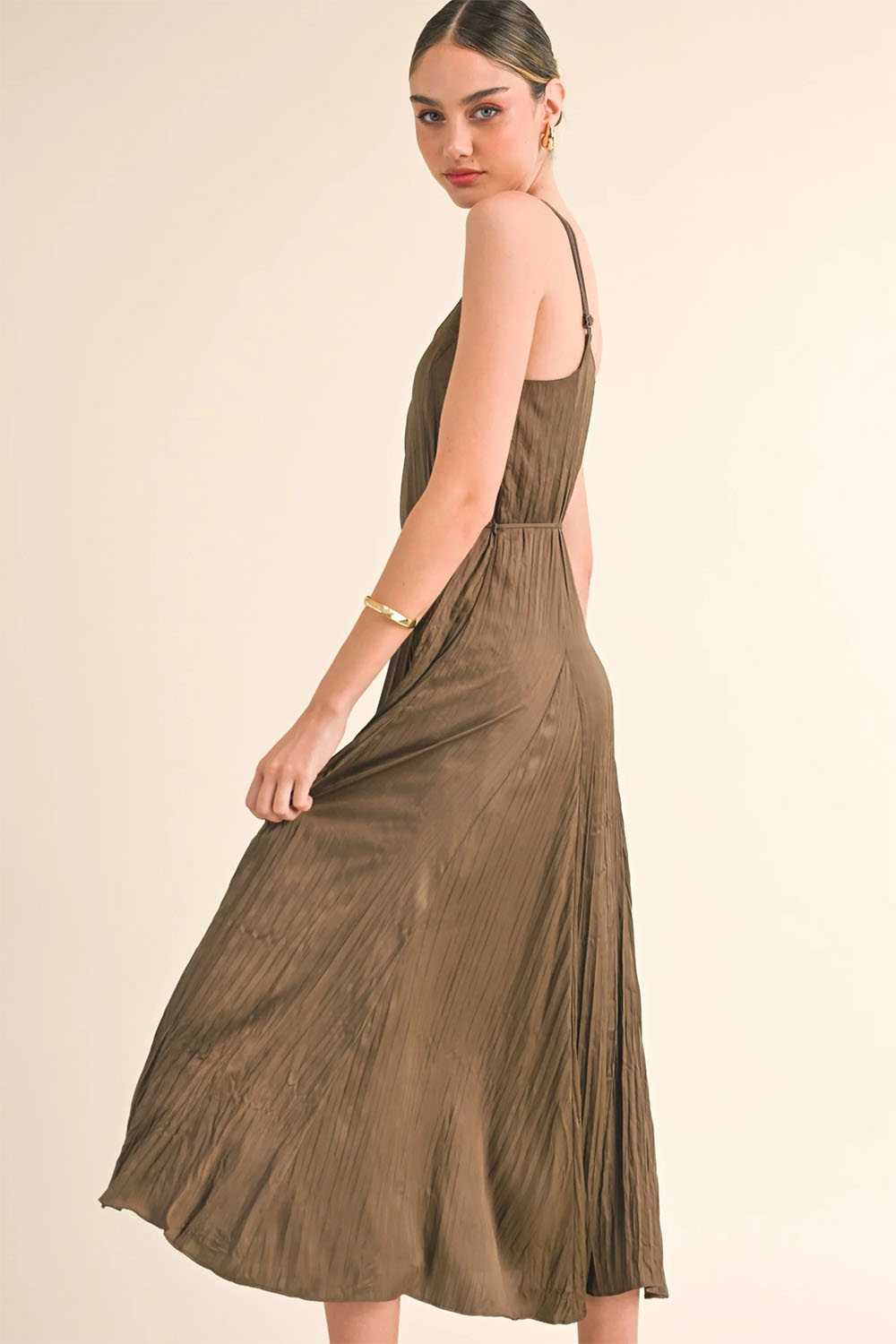 Reset by Jane - Joanne Dress - Espresso - Side