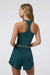 Vuori - Halo Performance Crop 2.0 - Moss Heather - Back