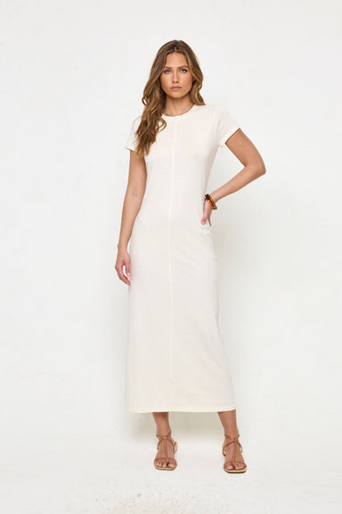 L*Space - Sloane Dress - Cream - Front