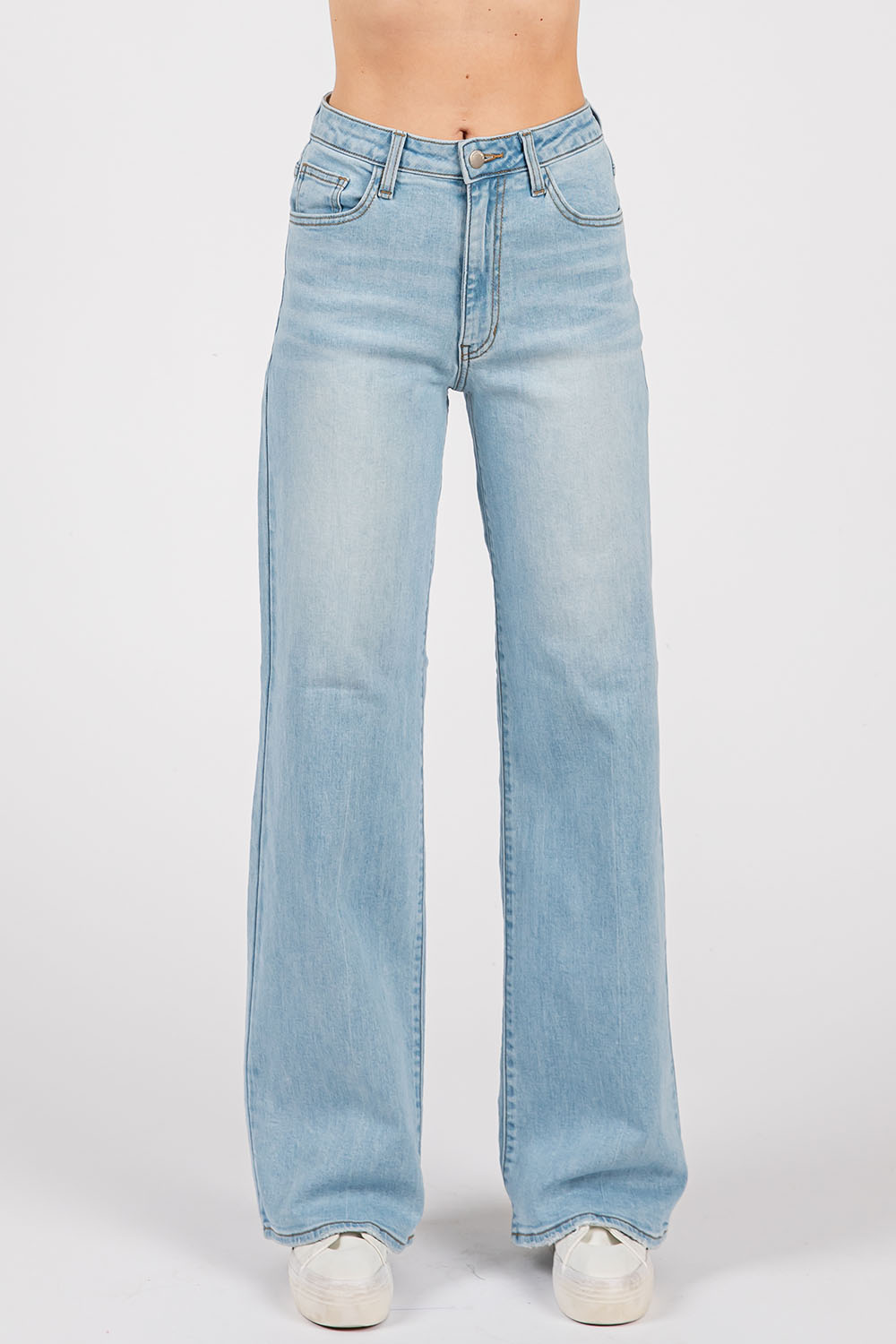 Letter to Juliet - Gia Almost Rigid Slouch Jean - Light - Front