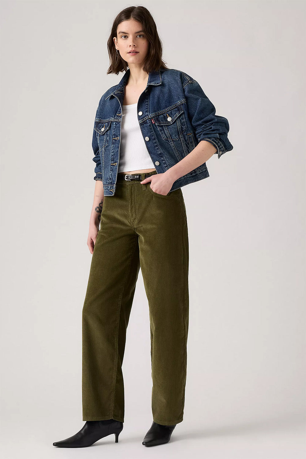 Levis - Baggy Dad - Ivy Green