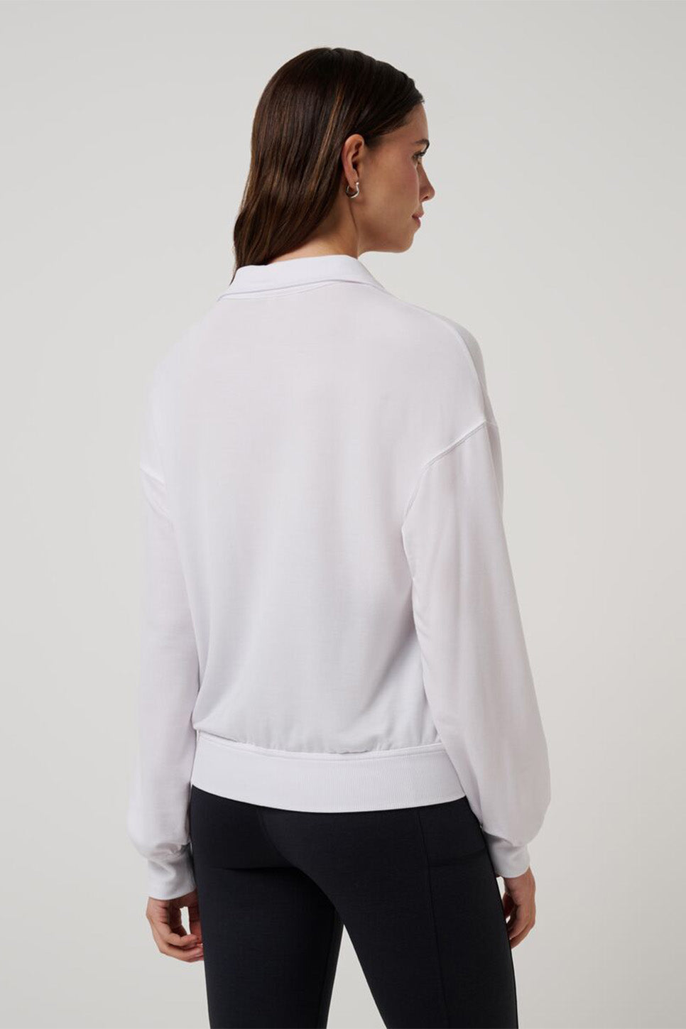 Travis Matthew - Cloud Terry LS - White - Back