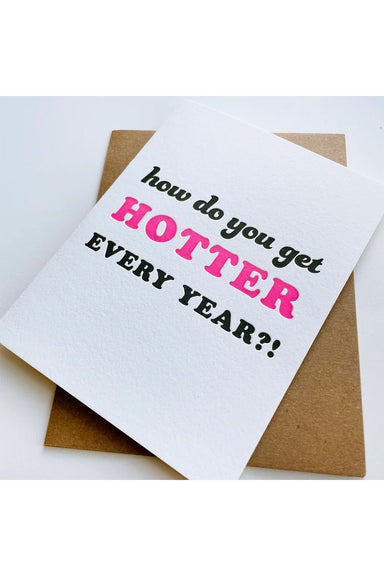 Steel Petal Press - Hotter Every Year Card