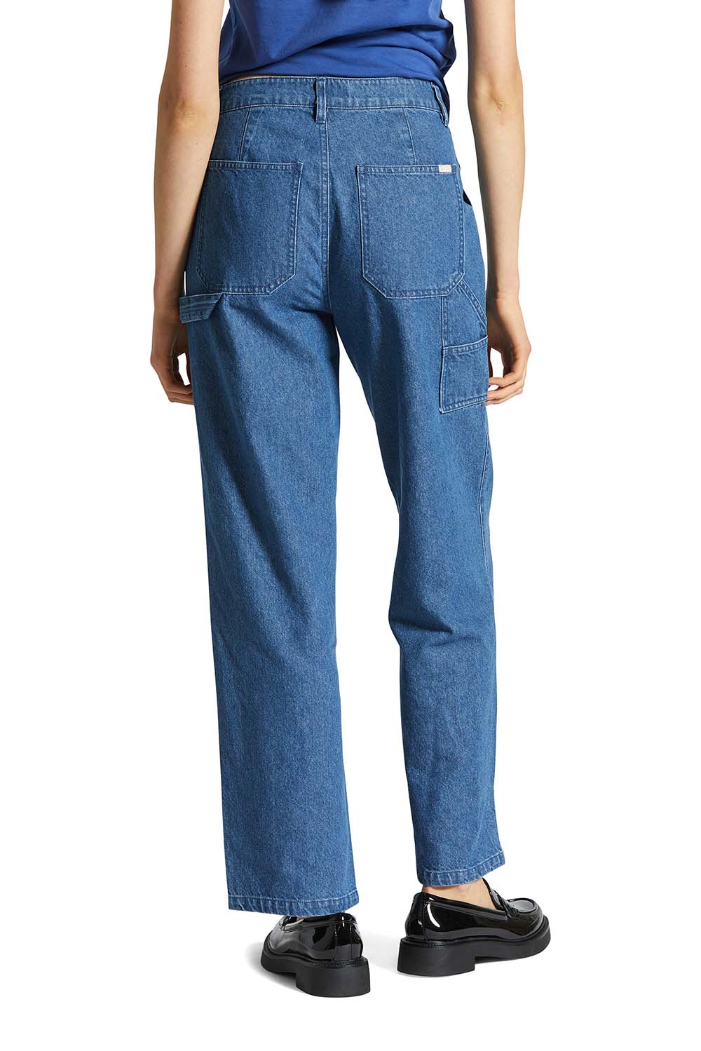 Brixton - Alameda Pant - Medium Indigo - Back