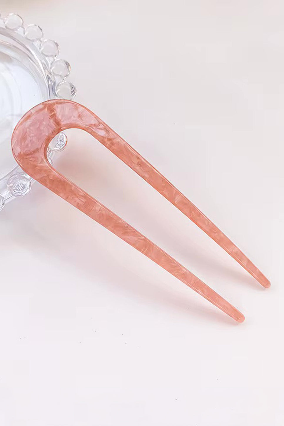 Pearl of the West - Hair Pin - Pink