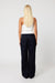 Abrand - Addison Racer Top - White Sand - Back