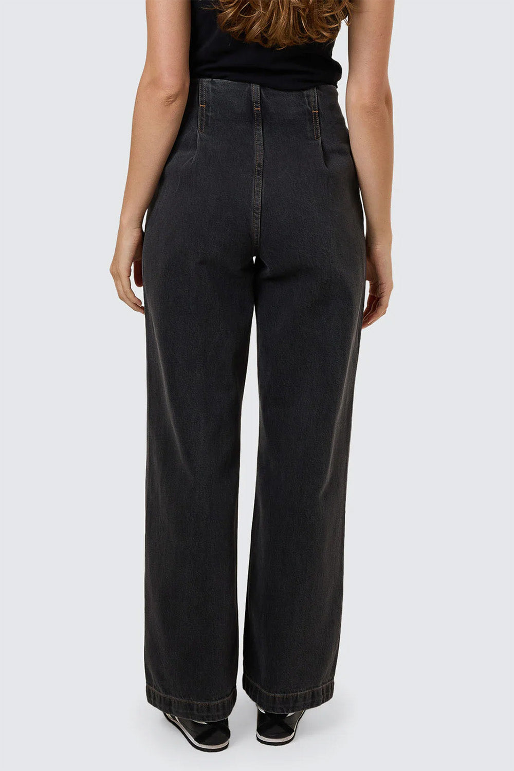 Thrills - Night Shift Denim - Ash Black - Back