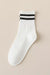 Pearl of the West - Girlfriend Sock - White/Black