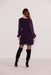 MinkPink - Enya Mini Dress - Purple Sparkle - Back